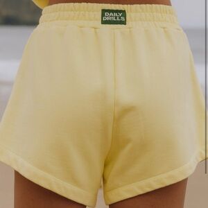 Daily Drills Lemonade Super Shorts - Yellow